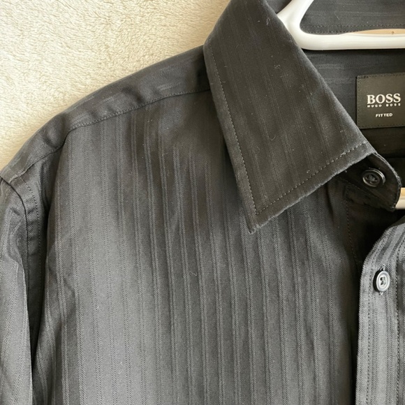 Boss Hugo Boss FITTED Men’s Dress Shirt - Picture 3 of 7
